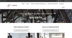 Desktop Screenshot of binibirth.com